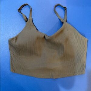 Athleta Blue/GrayRibbed Top